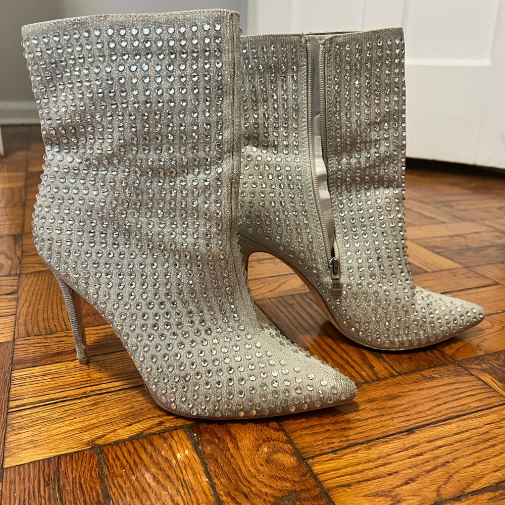 Rhinestone boots